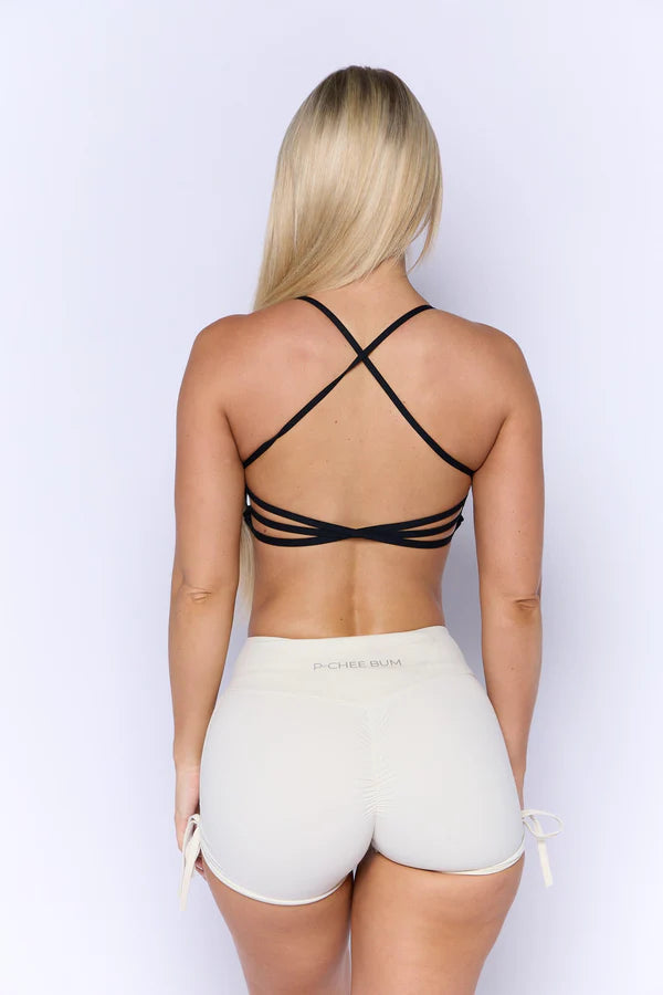 Open Bust Sports Bra