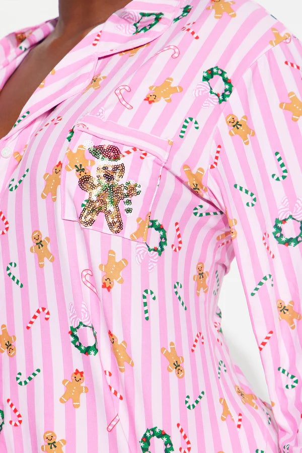 Pijama Sweets For Santa Long Sleeve PJ Pant