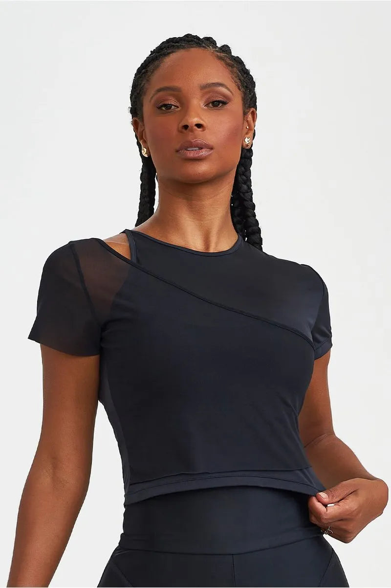 Blusa UV Assimétrica