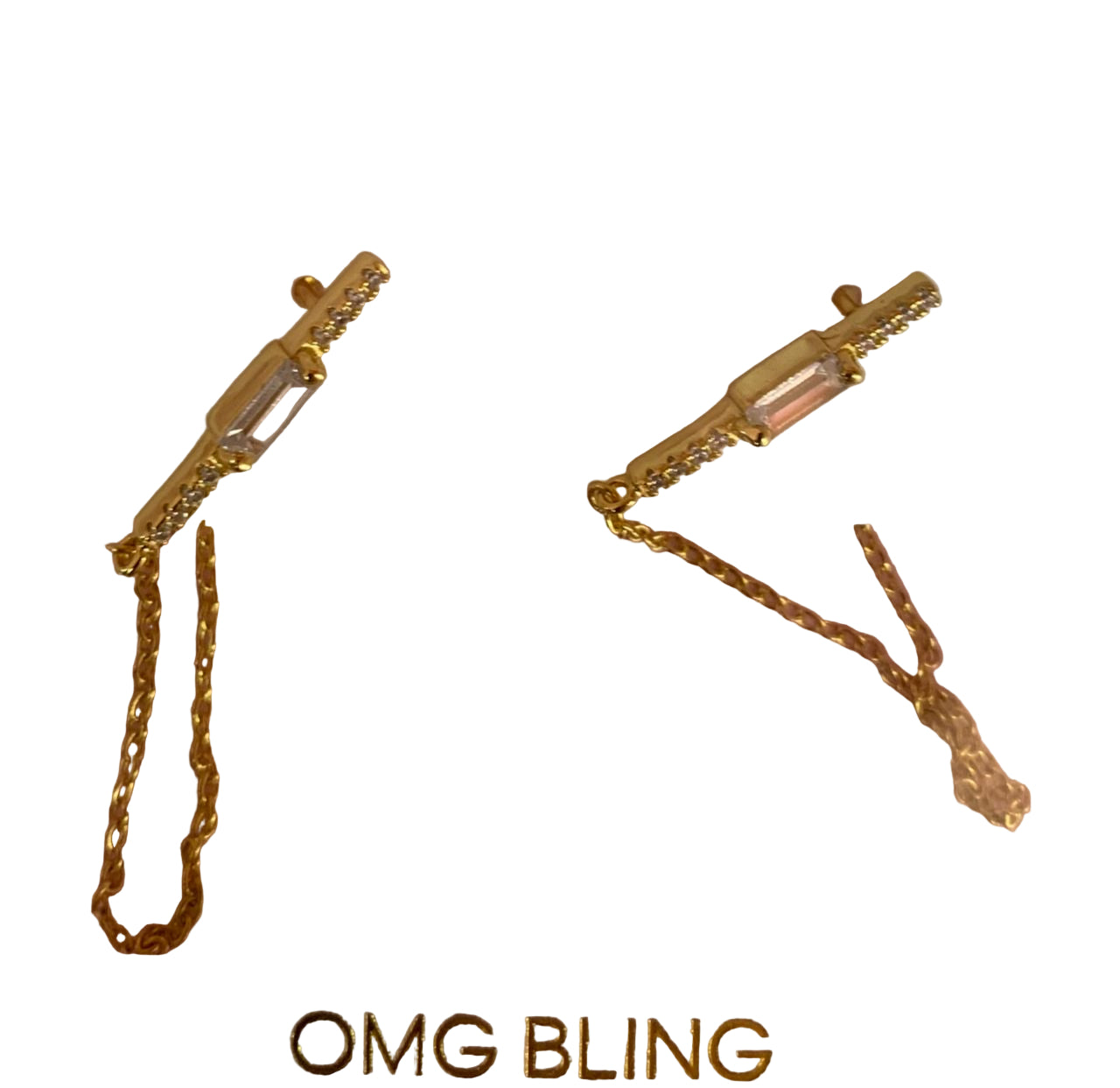 925 Silver Chain Earrings