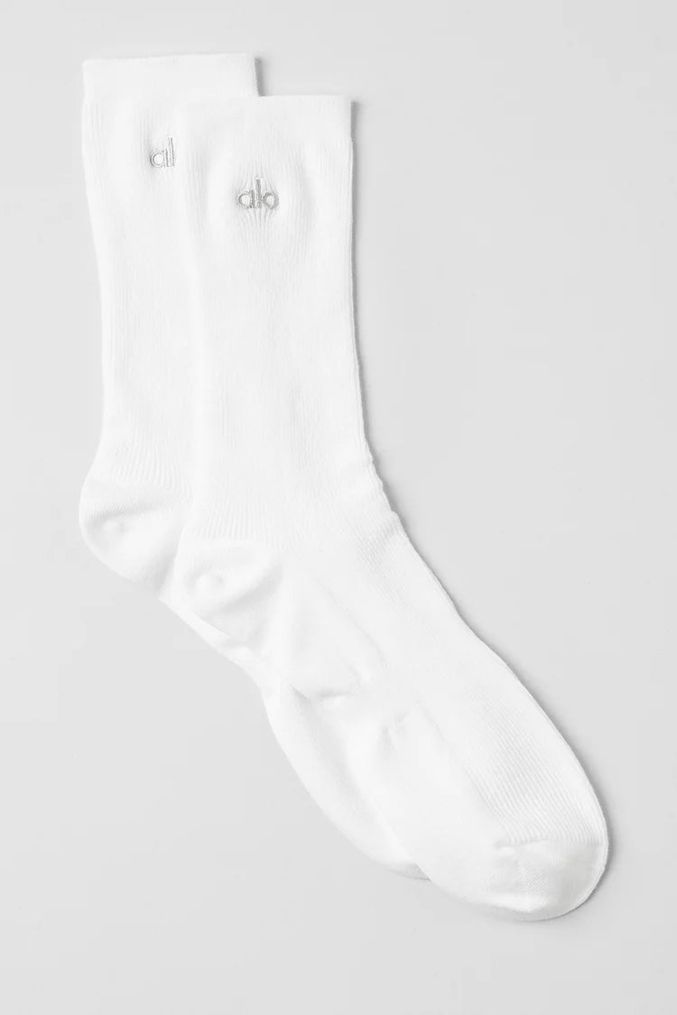 Unisex Half-Crew Understated Sock