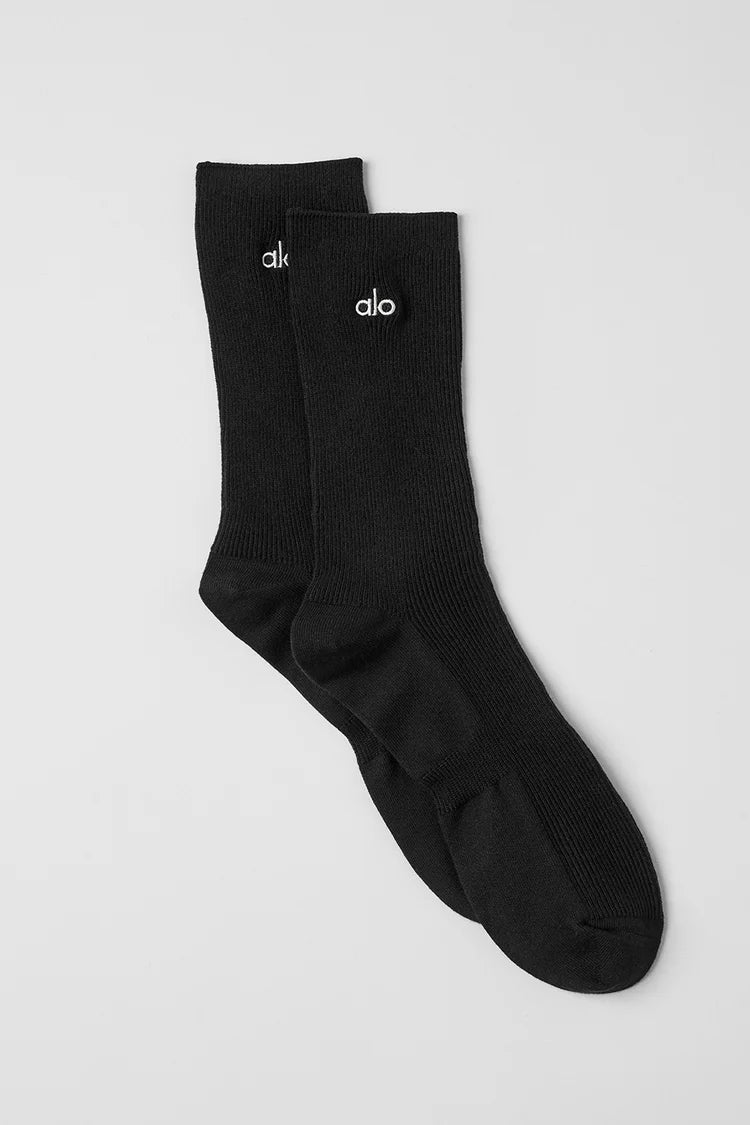 Unisex Half-Crew Understated Sock