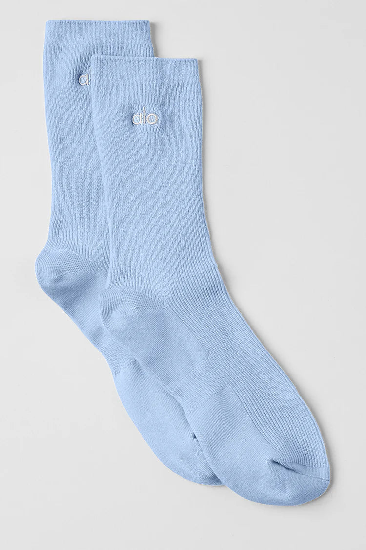 Unisex Half-Crew Understated Sock