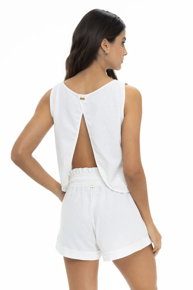 Set Short Bordado Art Deco