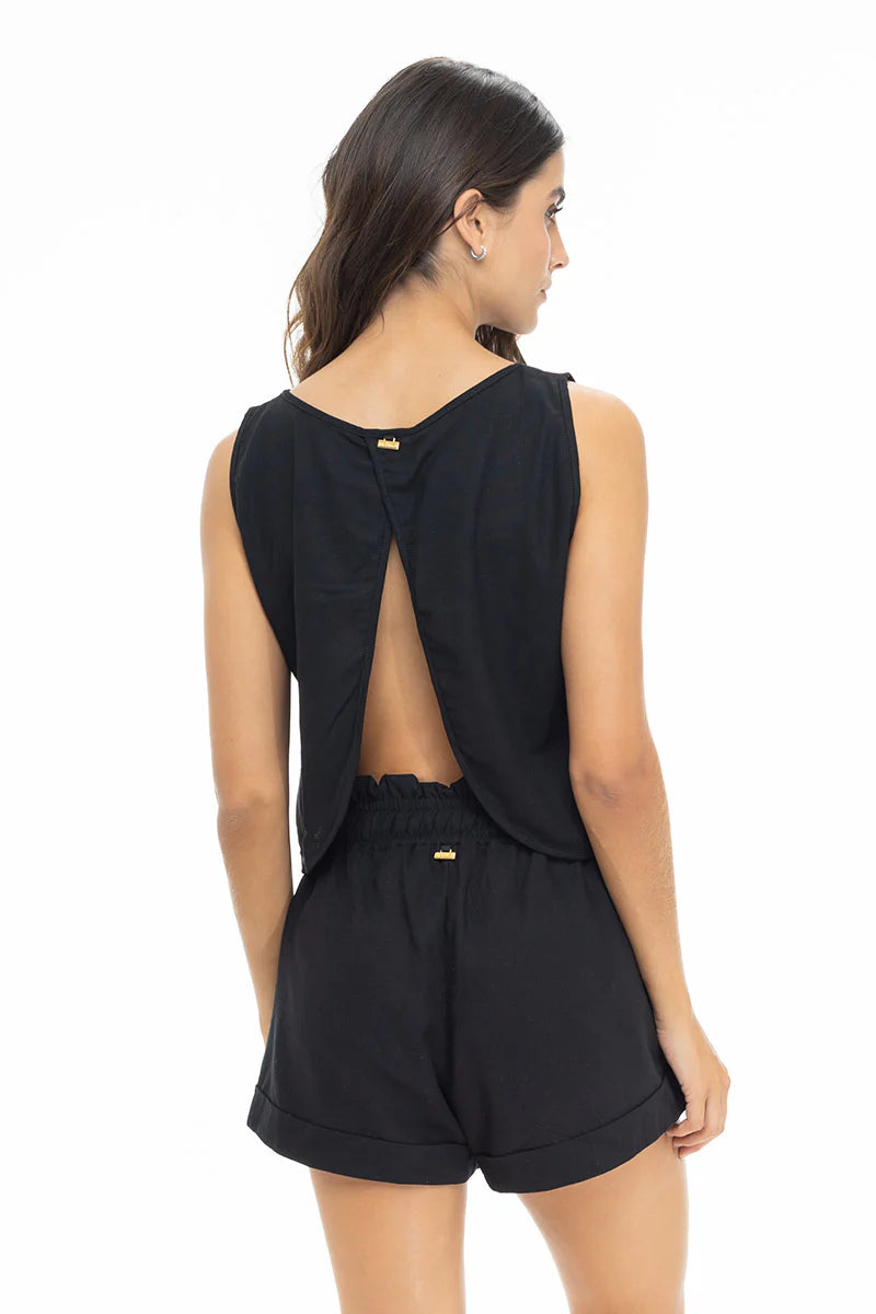 Set Short Bordado Art Deco