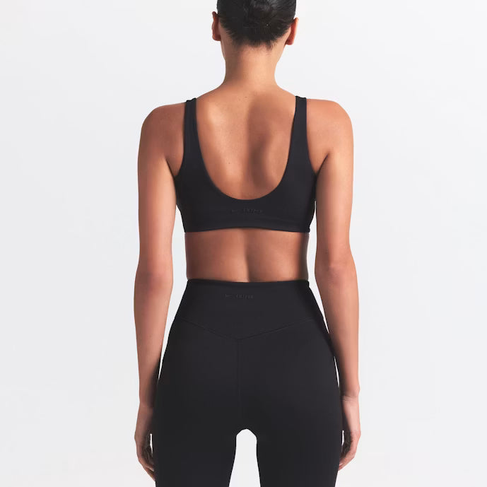 Matte TWIST-FRONT BRA