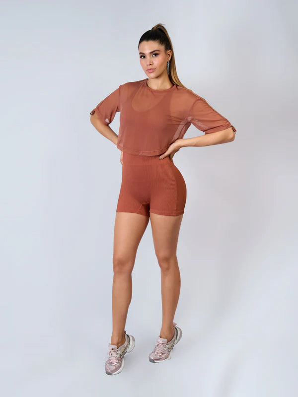 Blusa Mesh Tropika*
