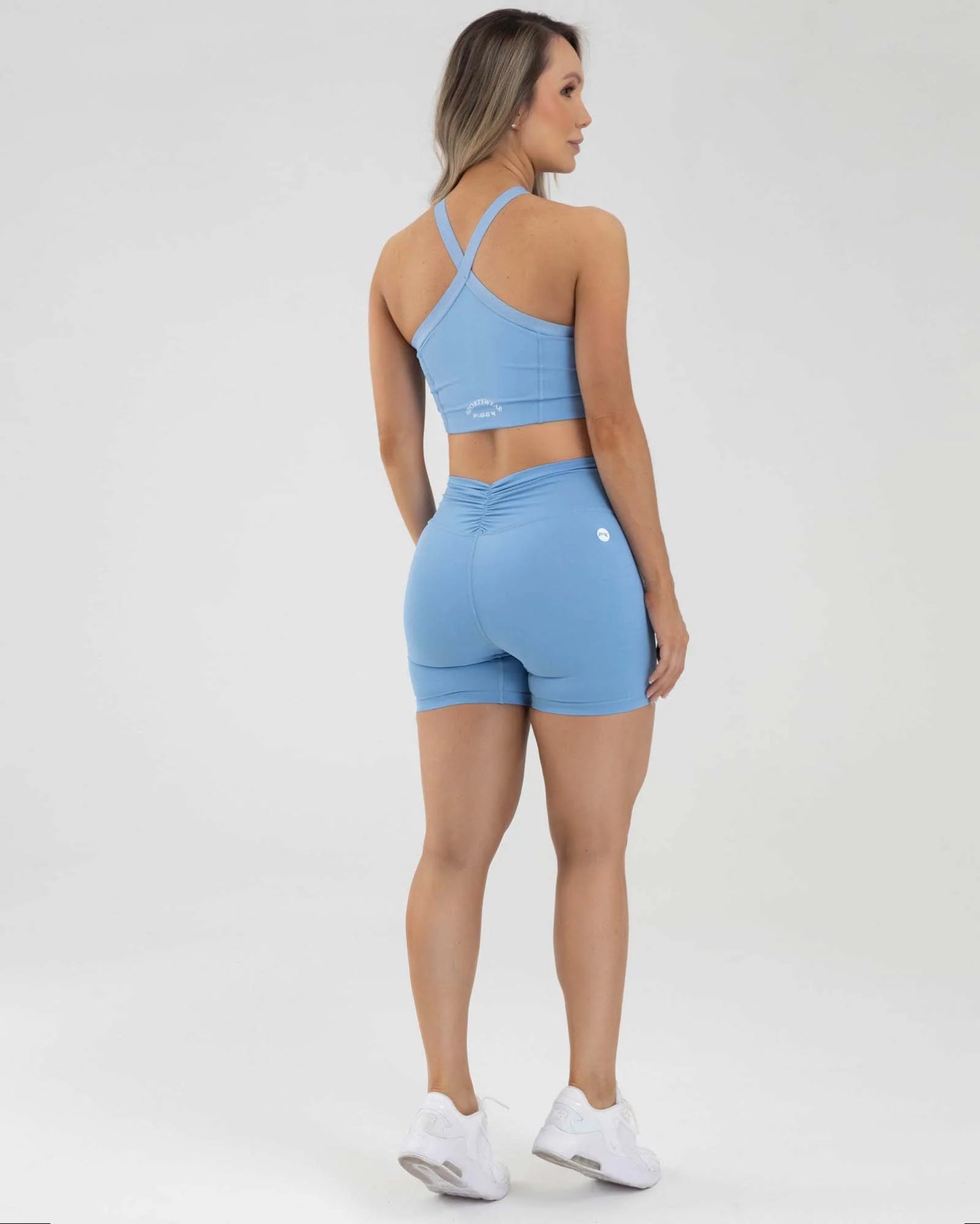 Set Short Waist Ruching