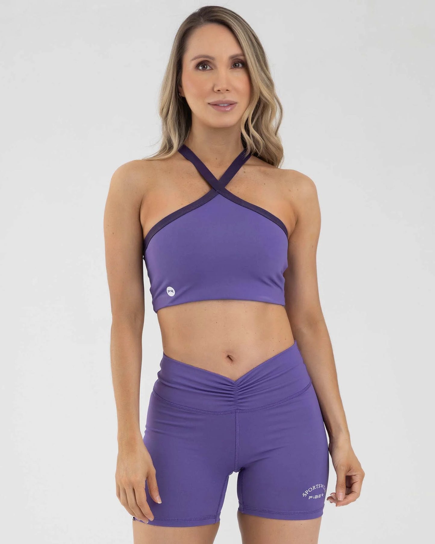 Set Short Waist Ruching