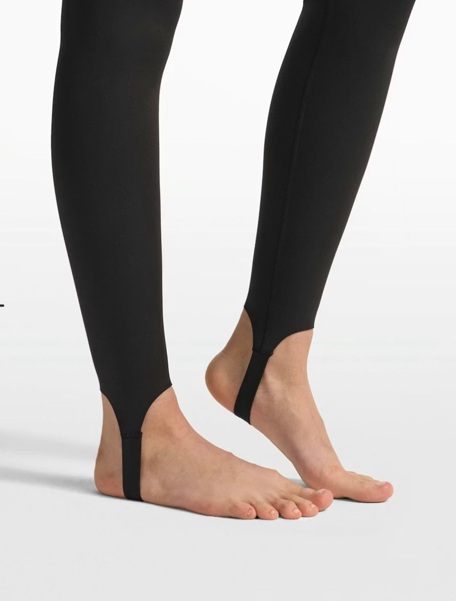 Matte V Panel Stirrup Leggins