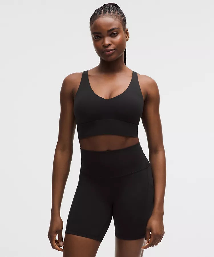 lululemon Focuser V-Neck Bra *Light Support, C/D Cup