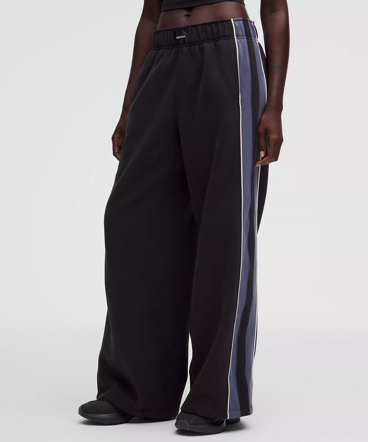 Women's Steady State Oversized Track Pant *Stripe