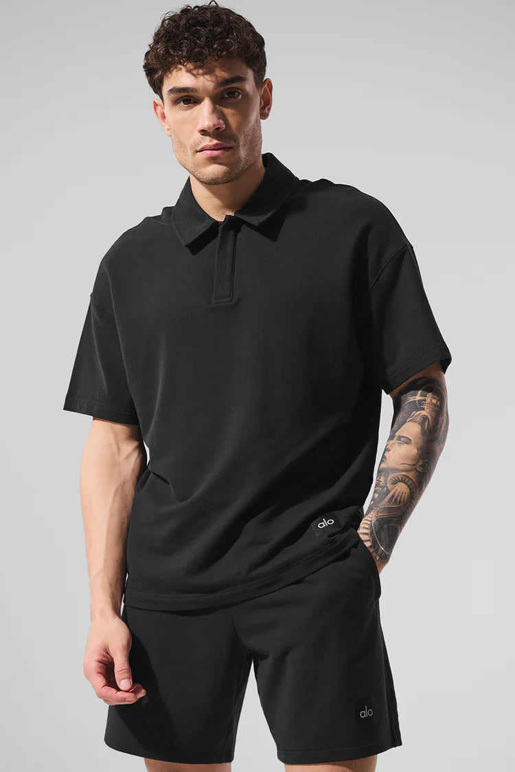 Double Take Short Sleeve Polo