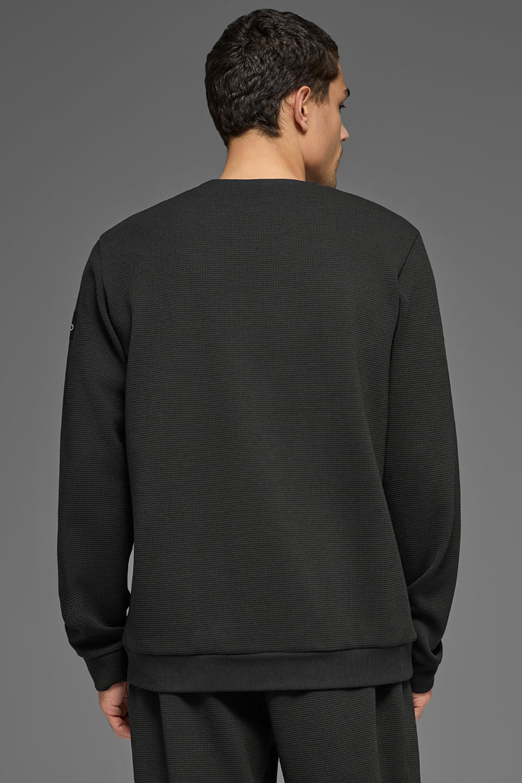 Waffle Lounge Long Sleeve Crew