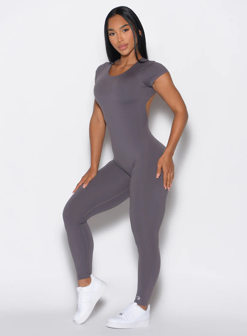 *Open Back Tee Bodysuit