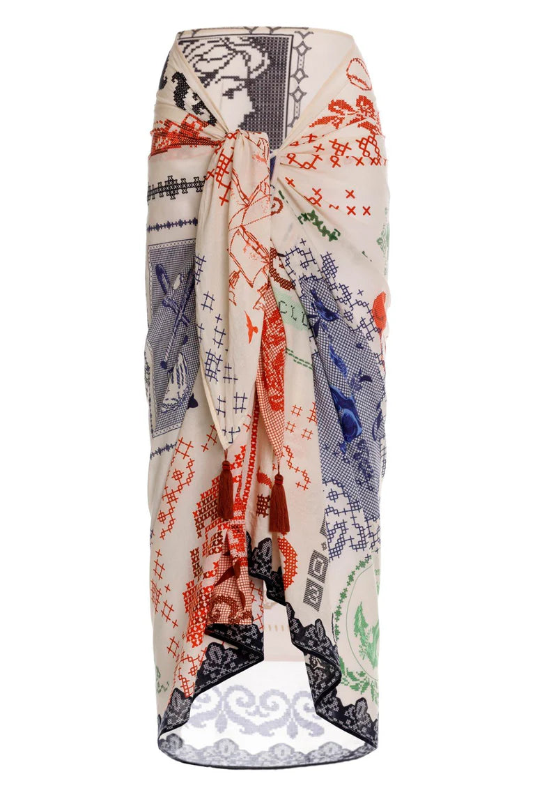 Marine Pareo Cover-up