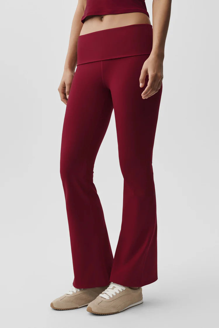 ALO Softsculpt 7/8 Foldover Flare Legging
