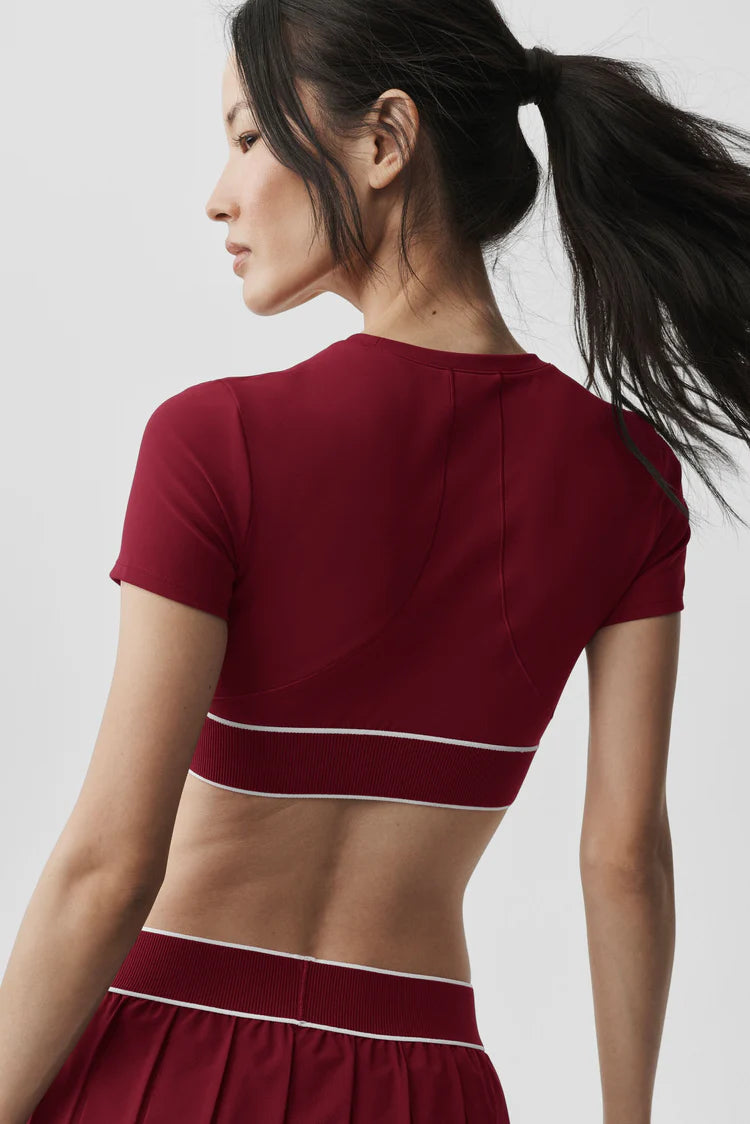 ALO Softsculpt Amp It Up Short Sleeve Bra