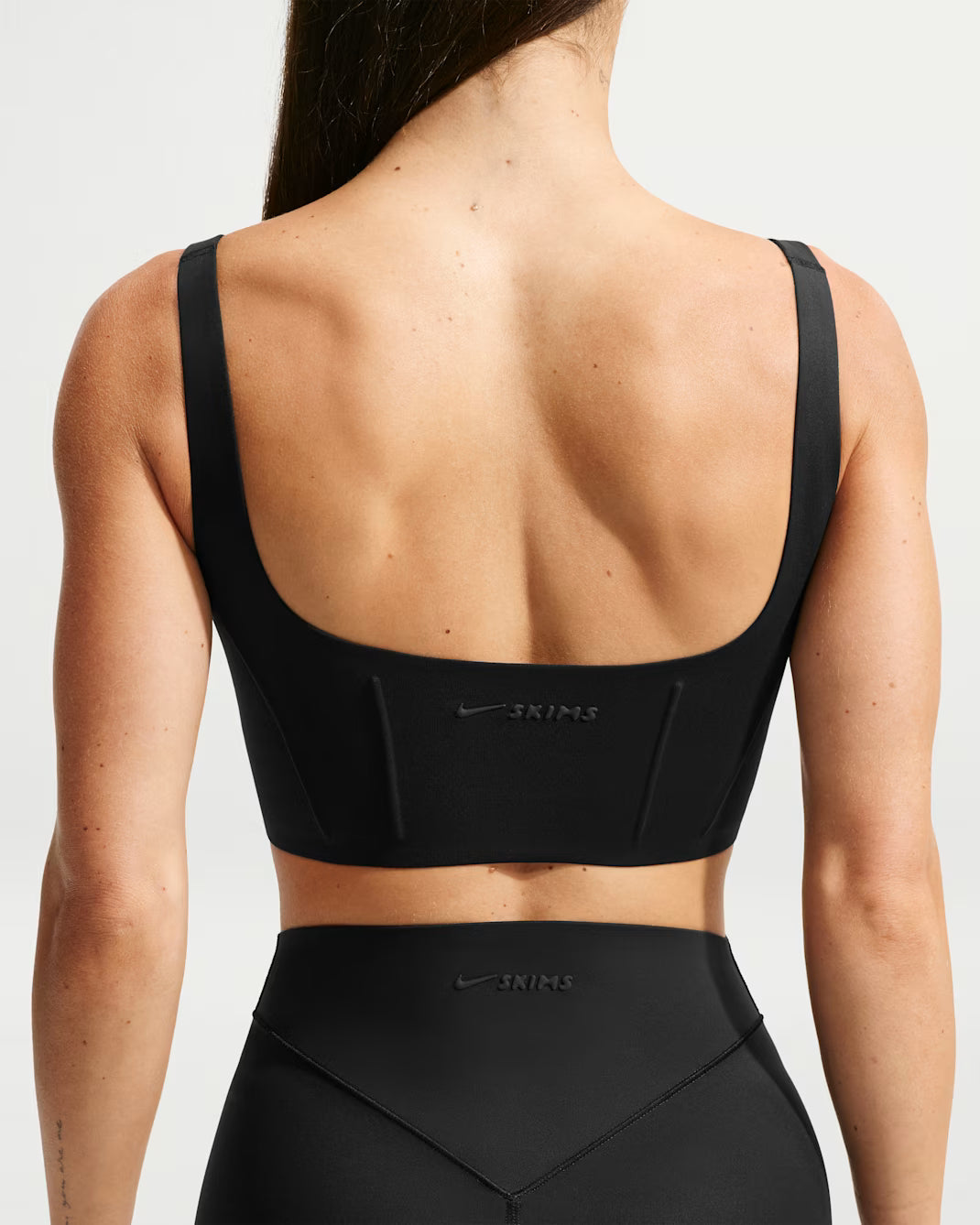 Matte Long-Line Corset Bra