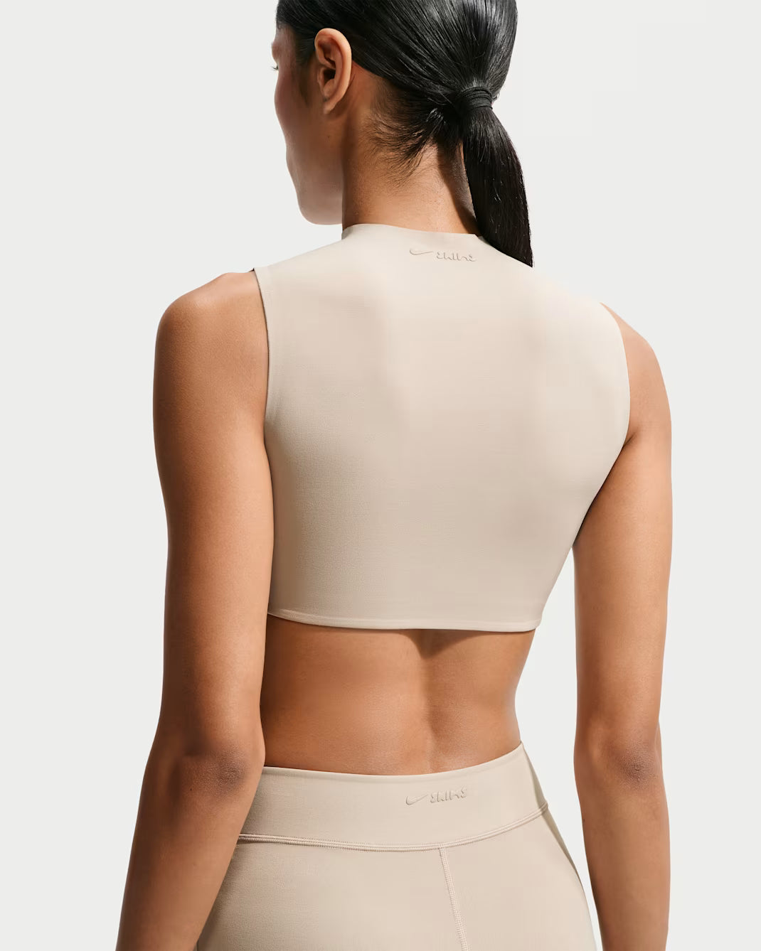 Studio Stretch Mock Neck Sports Bra