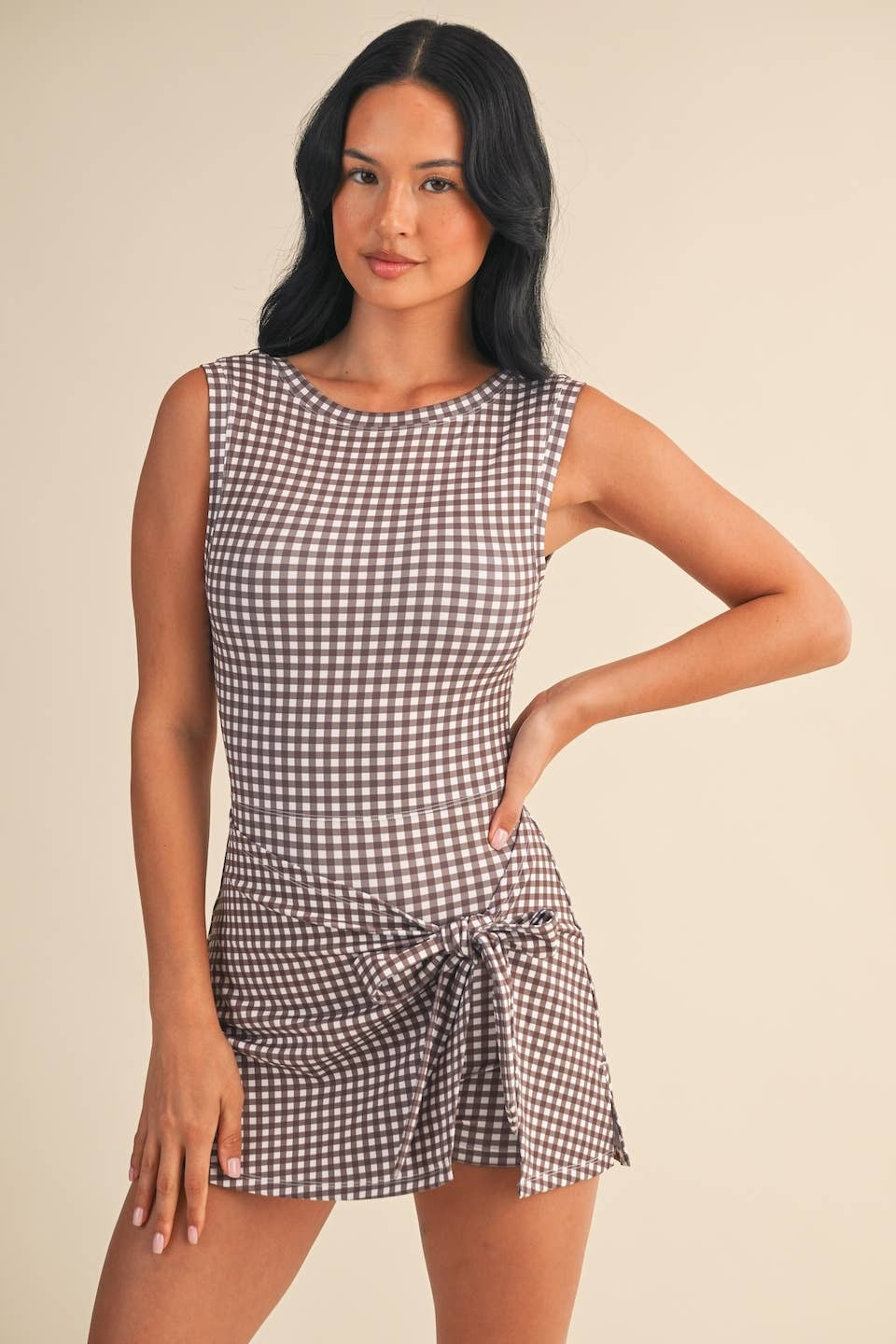 Dress Gingham Print