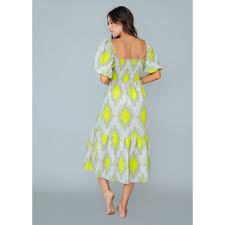 Vestido Estampado One Shoulder