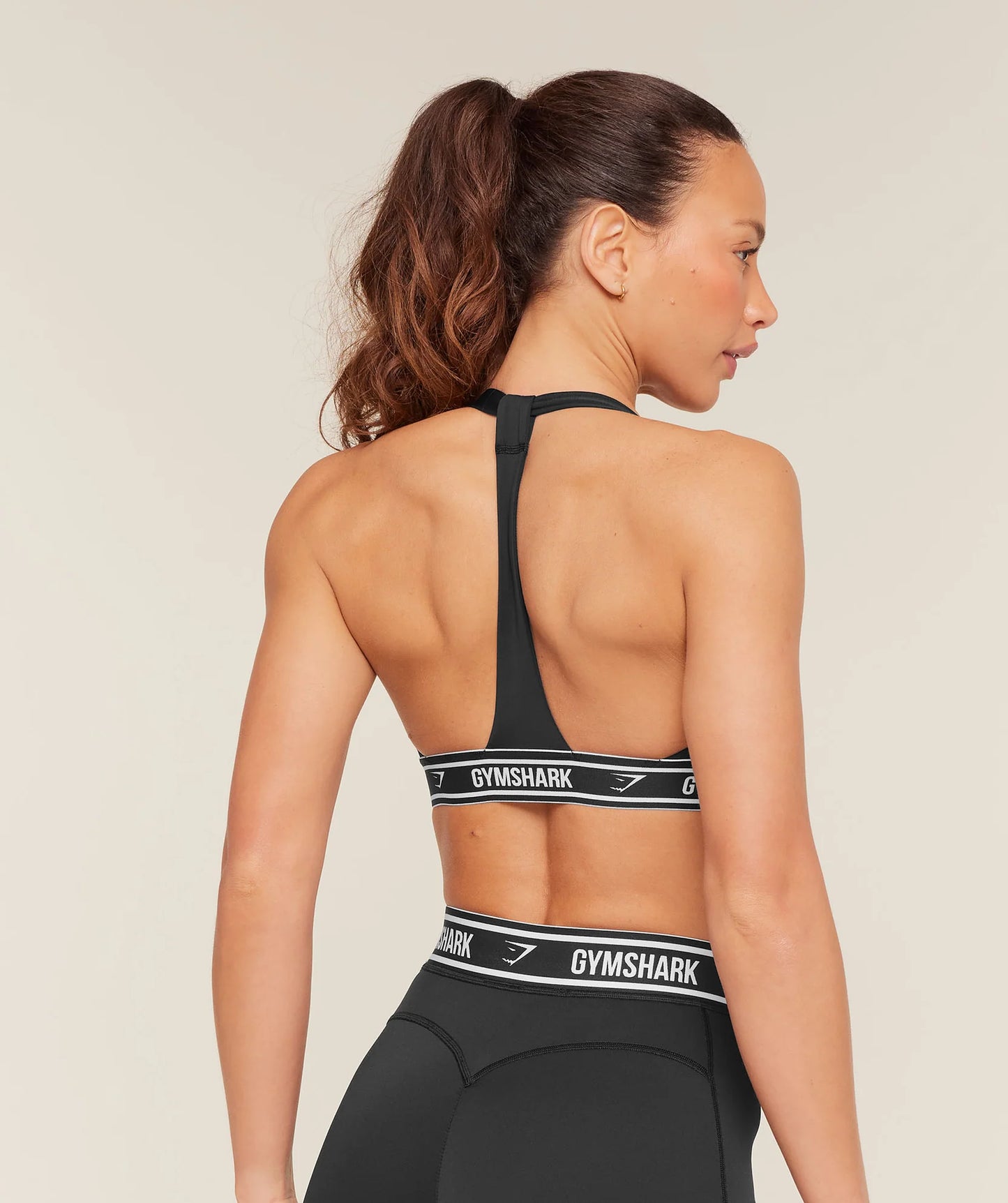 Top Light Support Halter Neck Logo