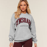 Collegiate Graphic Crew Neck Pullover