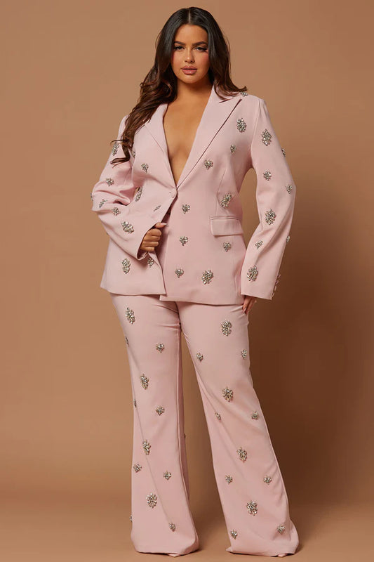 Set Verona Embellished Single Breasted