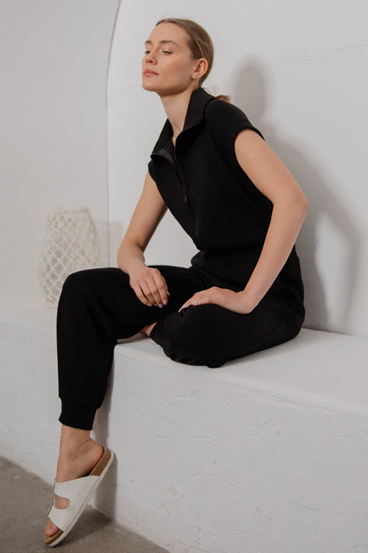 Modal Scuba Luxe Jogger Jumpsuit