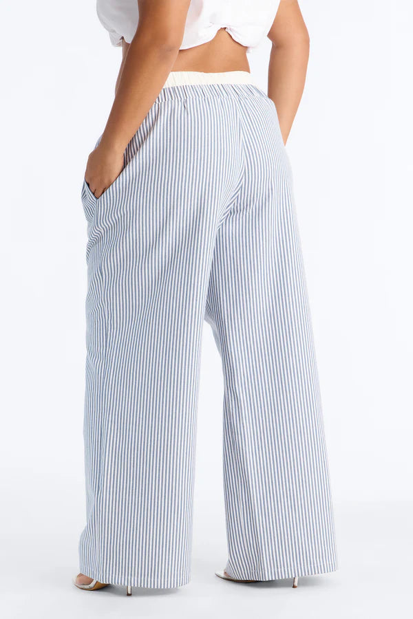 Manhattan Double Waistband Pant