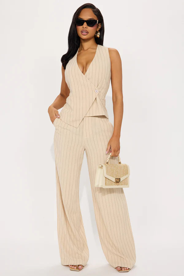 Set Kai Linen Vest Pant