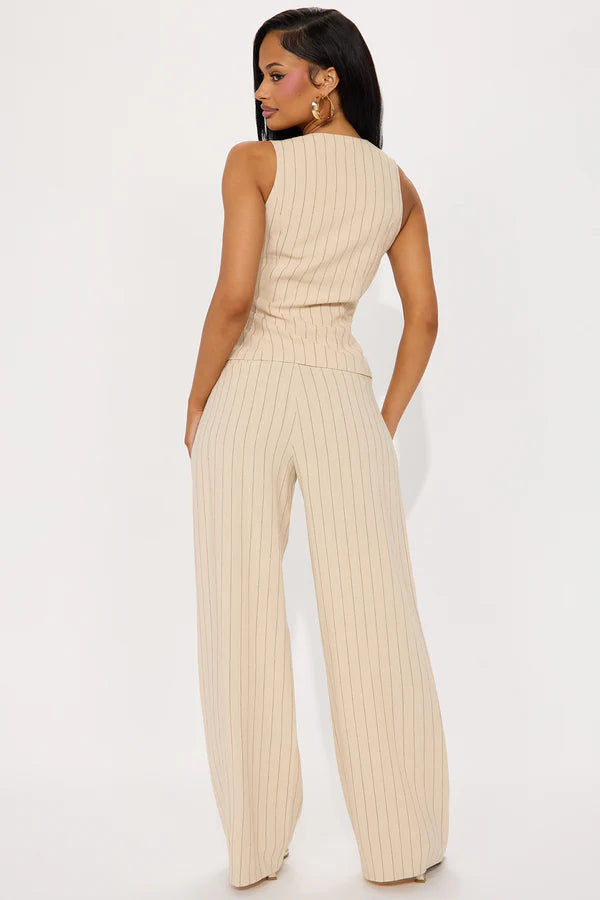 Set Kai Linen Vest Pant