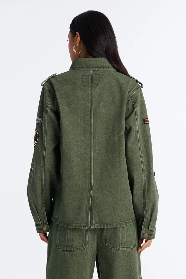 First Ranker Denim Shacket