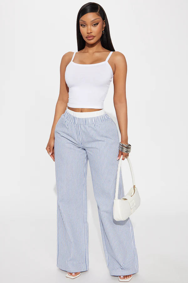 Manhattan Double Waistband Pant