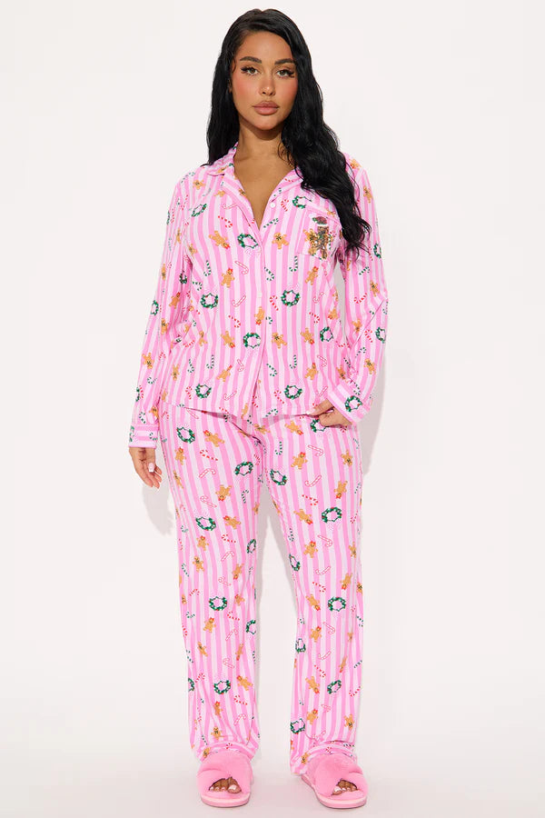 Pijama Sweets For Santa Long Sleeve PJ Pant