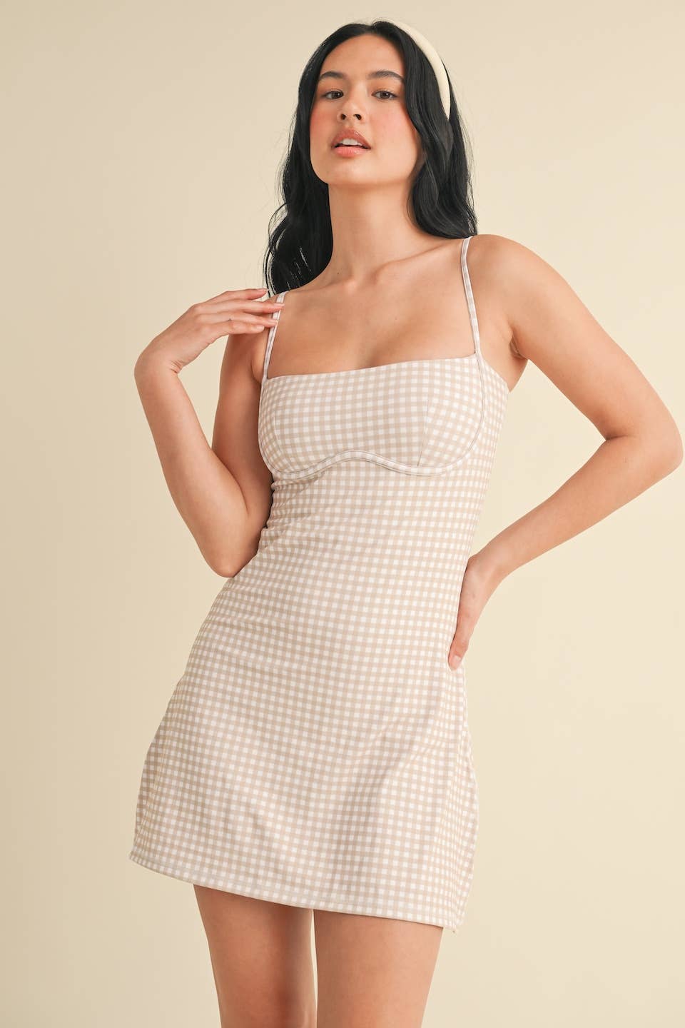 Dress Gingham Print