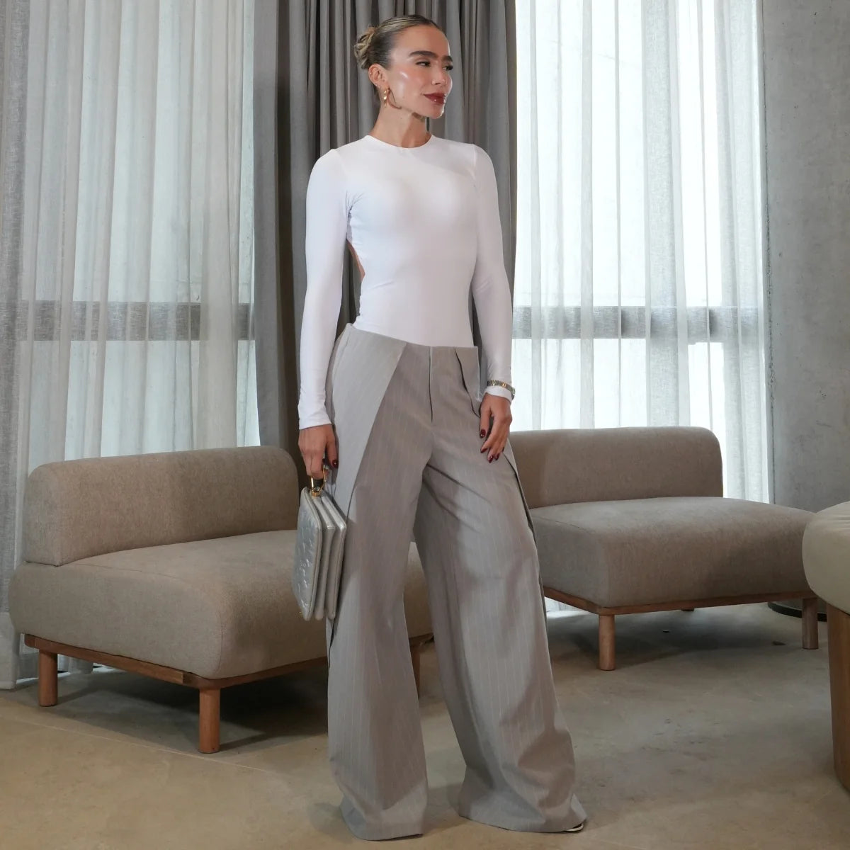 Lapel Pants