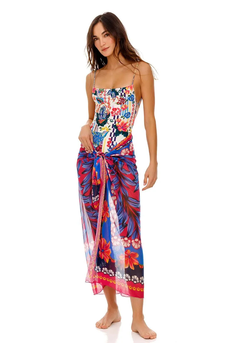 Marine Pareo Cover -Up