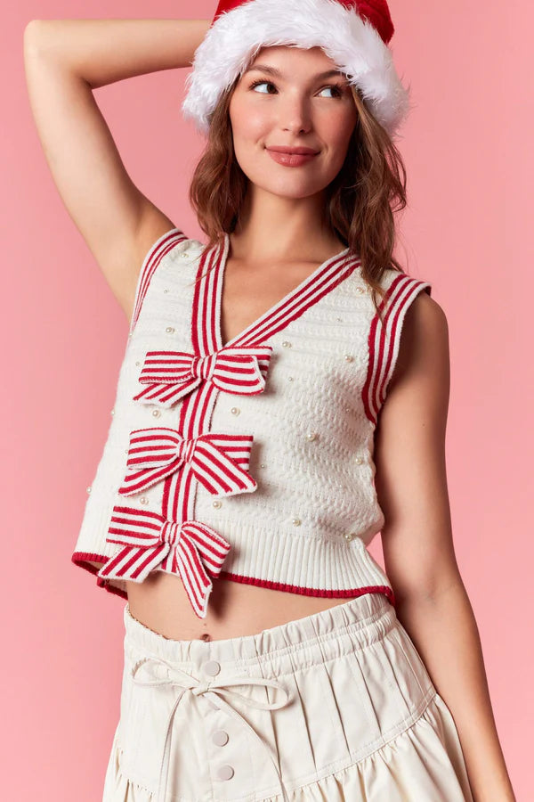 Peach Love Cropped Vest