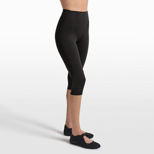 Matte V Panel 17 Crop Leggins