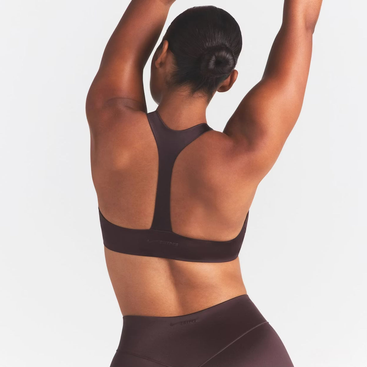 Satin shine Plunge T-Back