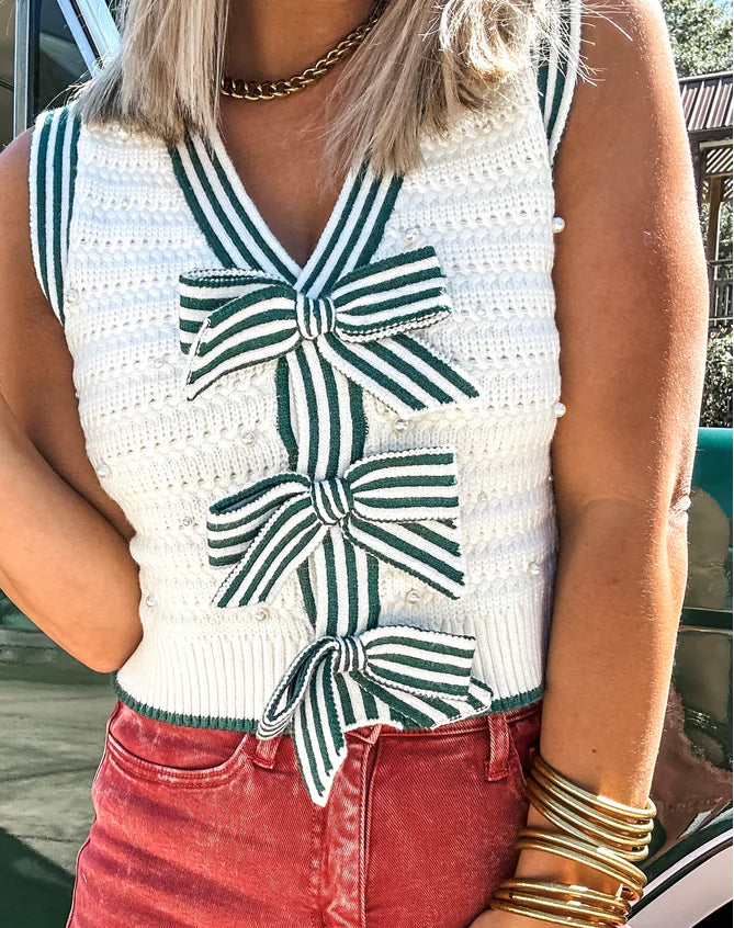 Peach Love Cropped Vest