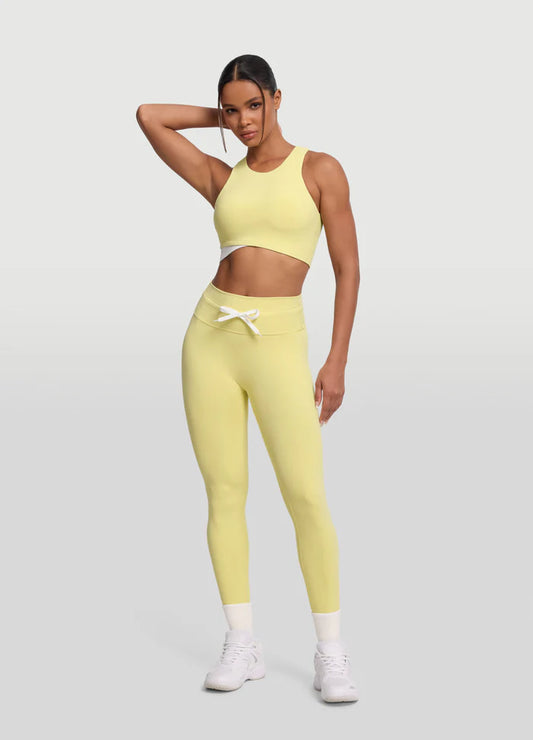 Set Two-Tone Crop Top*