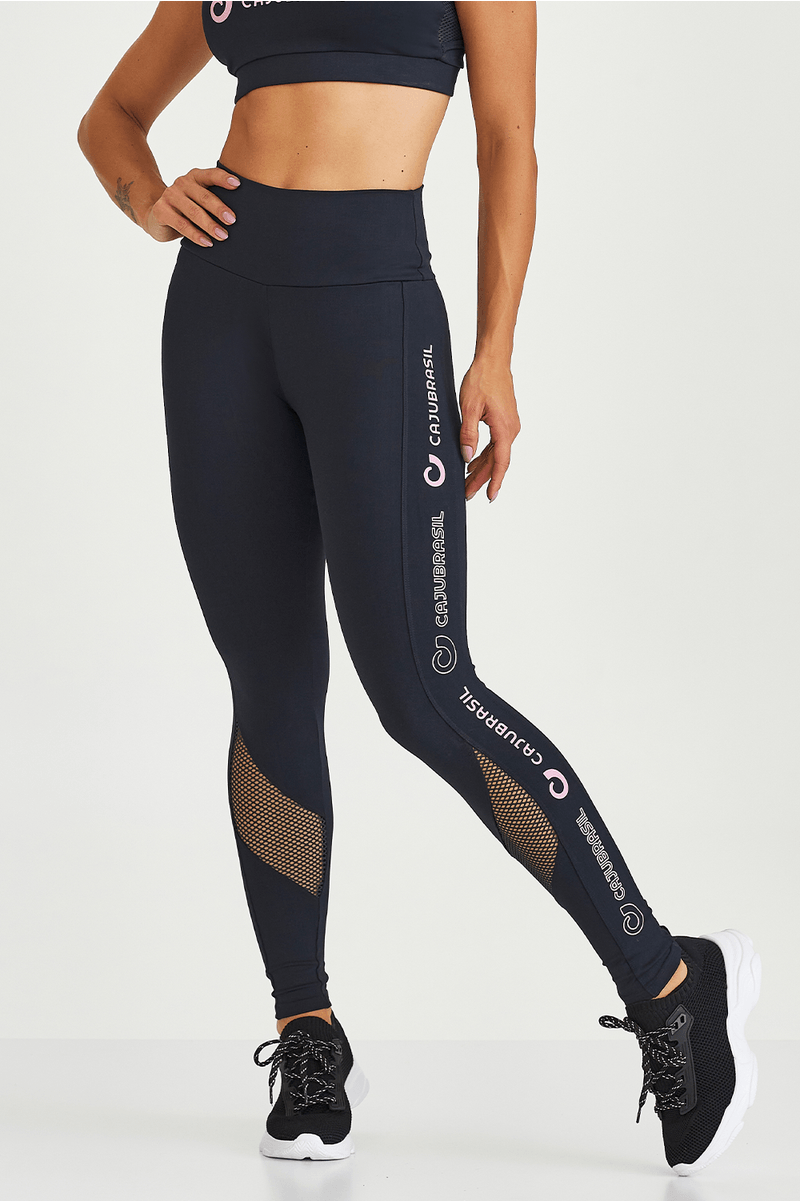 Legging NZ com Detalhe de Silk na Lateral