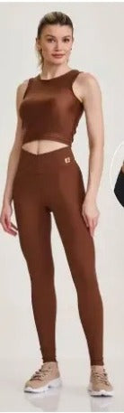 Legging Afina Cintura Nervura