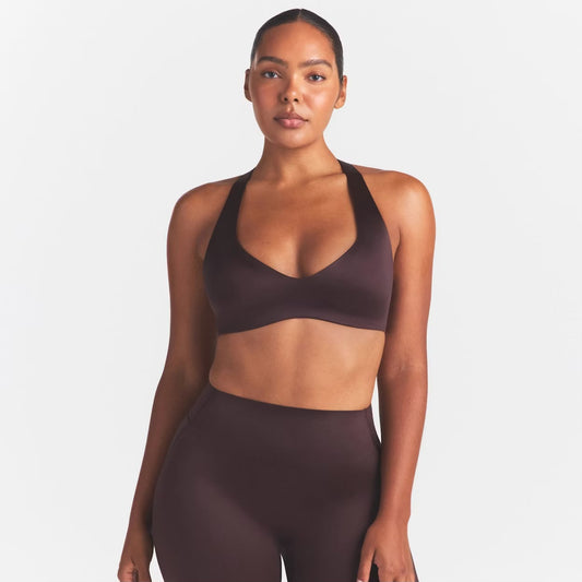 Set Satin shine Plunge T-Back