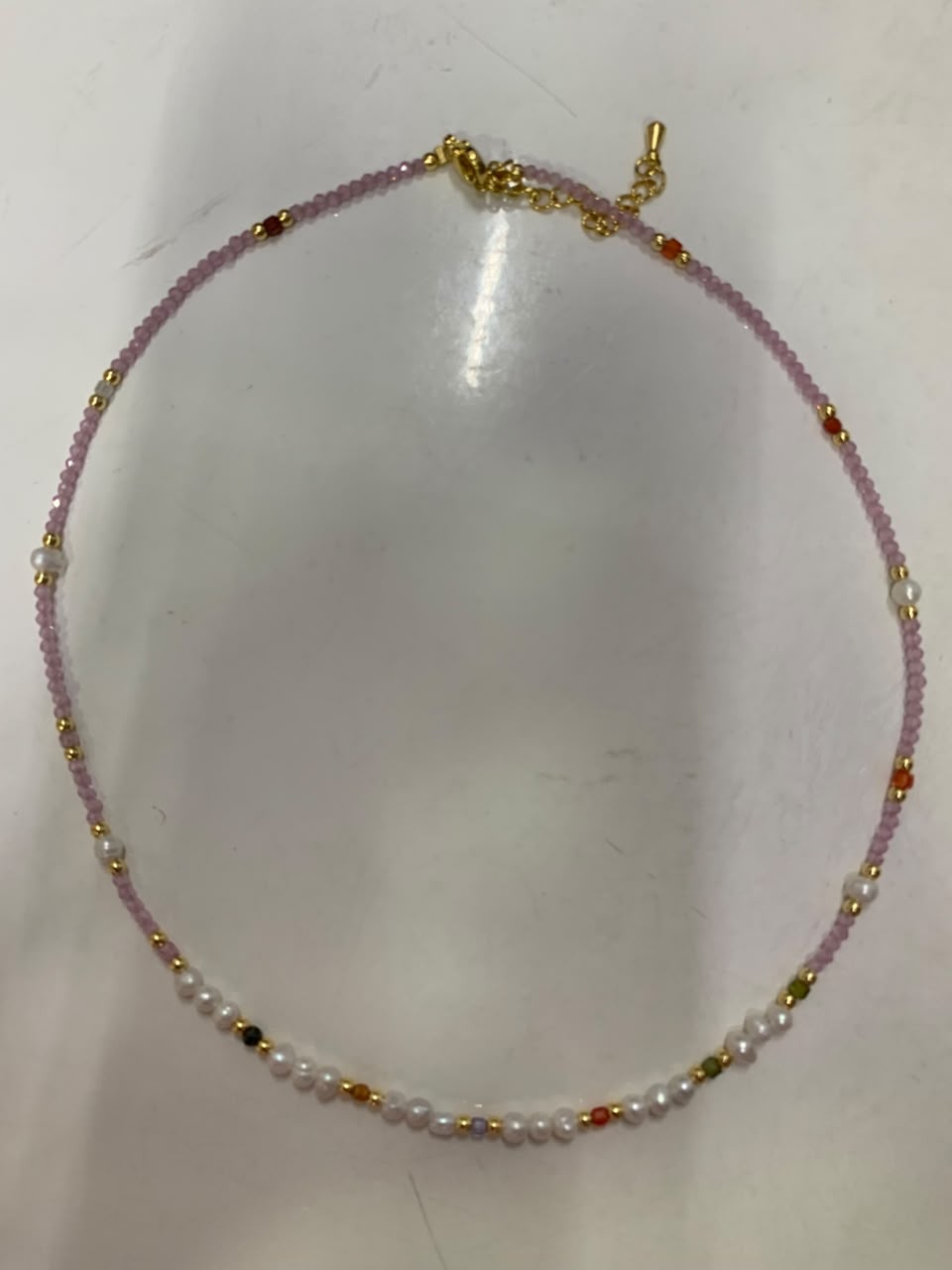 Choker Genuine Pearls