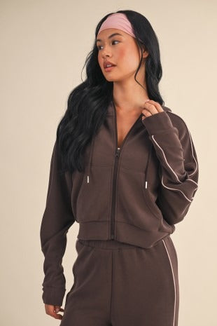 Set Super Soft Air Scuba Zip Up Hoodie