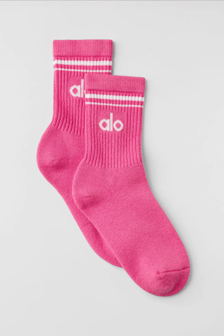 Unisex Half-Crew Throwback Sock